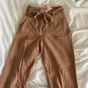 Aritzia tie-front pants